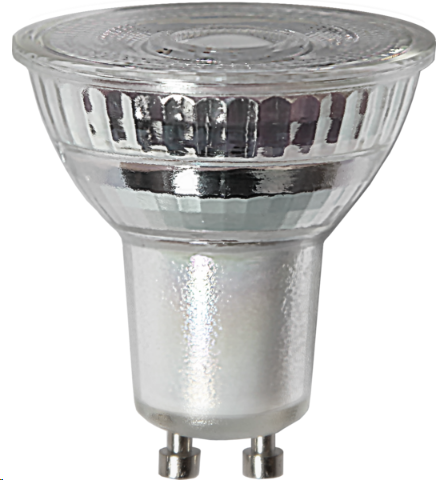LED-LAMPA GU10 MR16 SPOTLIGHT GLAS