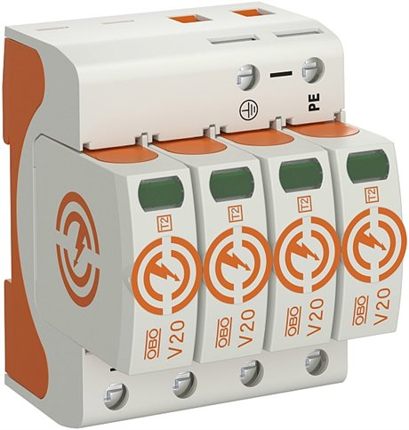 ÖVERSPÄNNINGSSKYDD TYP2 V20-4-280