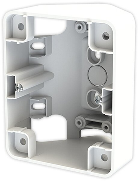 HÖRNBOX X VÄGGUTT 2-VÄG TOM VIT