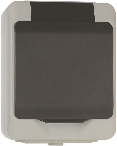 NORDIC VÄGGUTTAG GRÅ 1-VÄGS