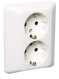 ELKO RS VÄGGUTTAG MED SKRUV