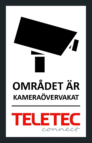 SKYLT KAMERABEVAKNING