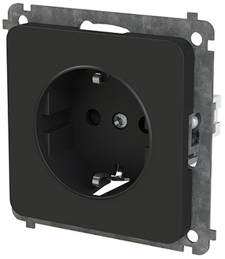 VÄGGUTTAG 1-VÄGS DESIGNX INSATS SVART