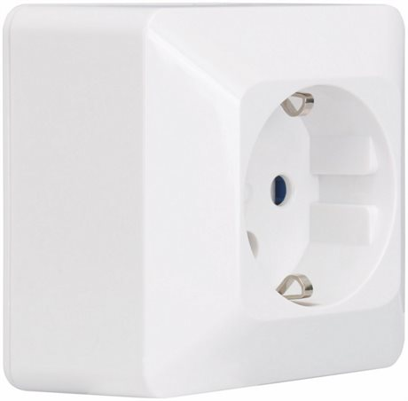 VÄGGUTTAG 1-VÄGS UTANPÅLIGGANDE DELTA