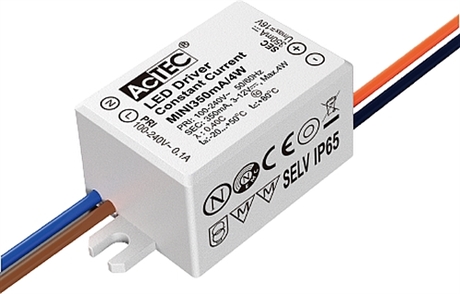 LED DRIVER MINI 350MA 4W - ACTEC
