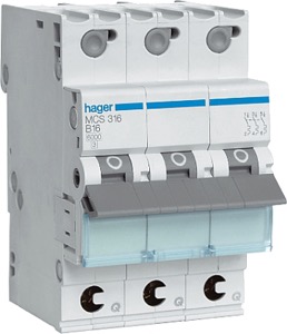 DVÄRGBRYTARE C 3-POL QC HAGER