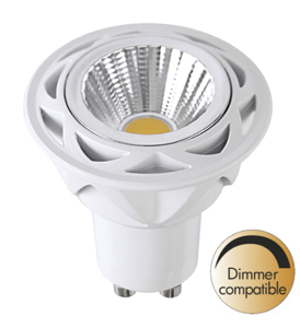 LED-LAMPA GU10 MR16 COB REFLECTOR