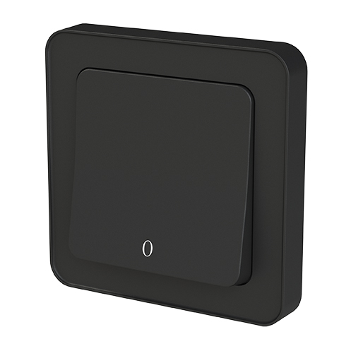STRÖMBRYTARE DESIGNX SVART