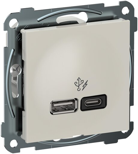 LADDUTTAG USB A+C - ELKO RS