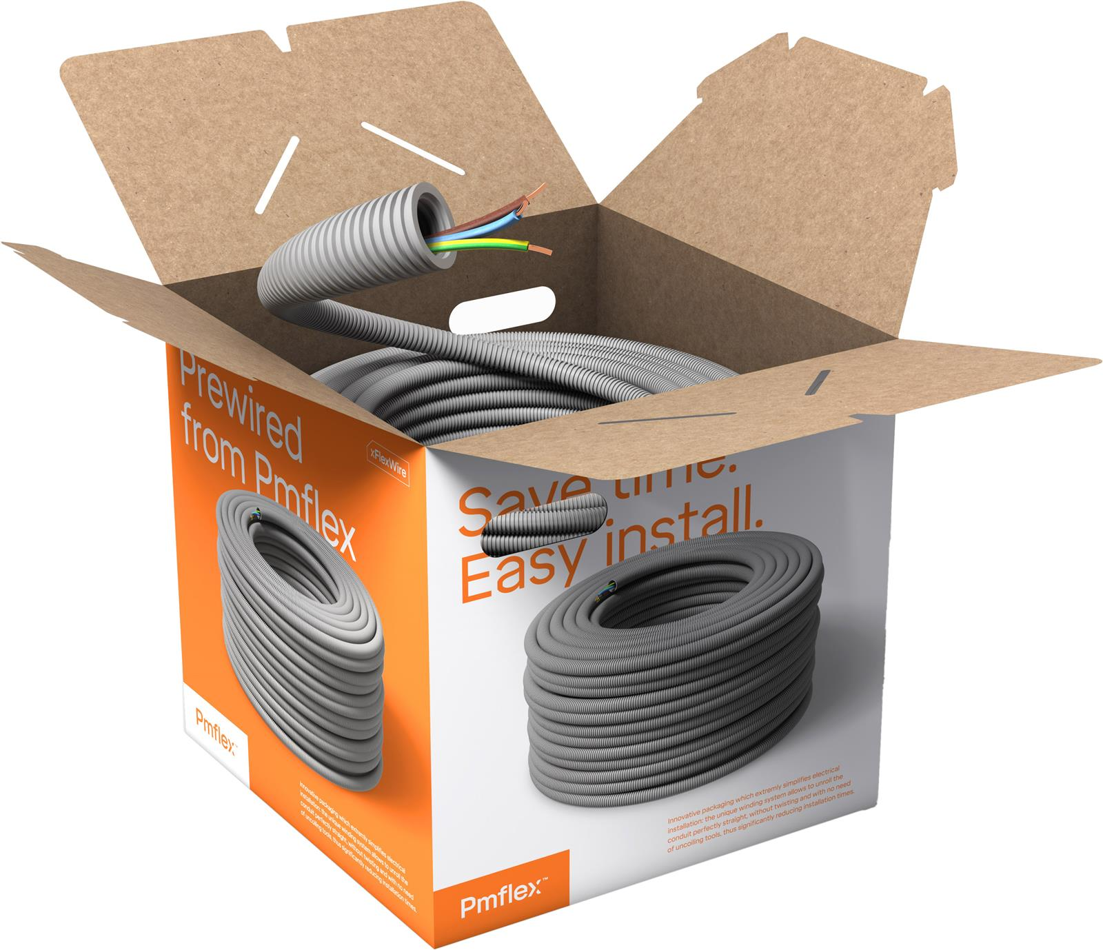 FLEXRÖR MED FK KABEL ONEBOX - PM FLEX