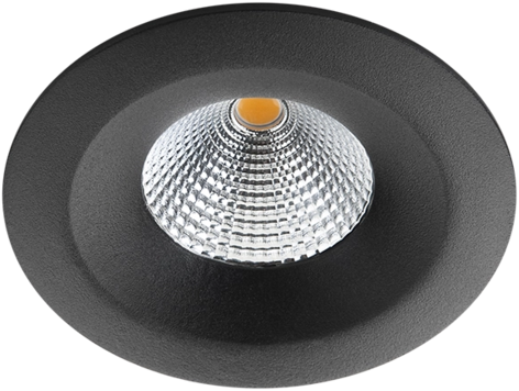 SG UNILED ISOSAFE 7W 3000K - SVART