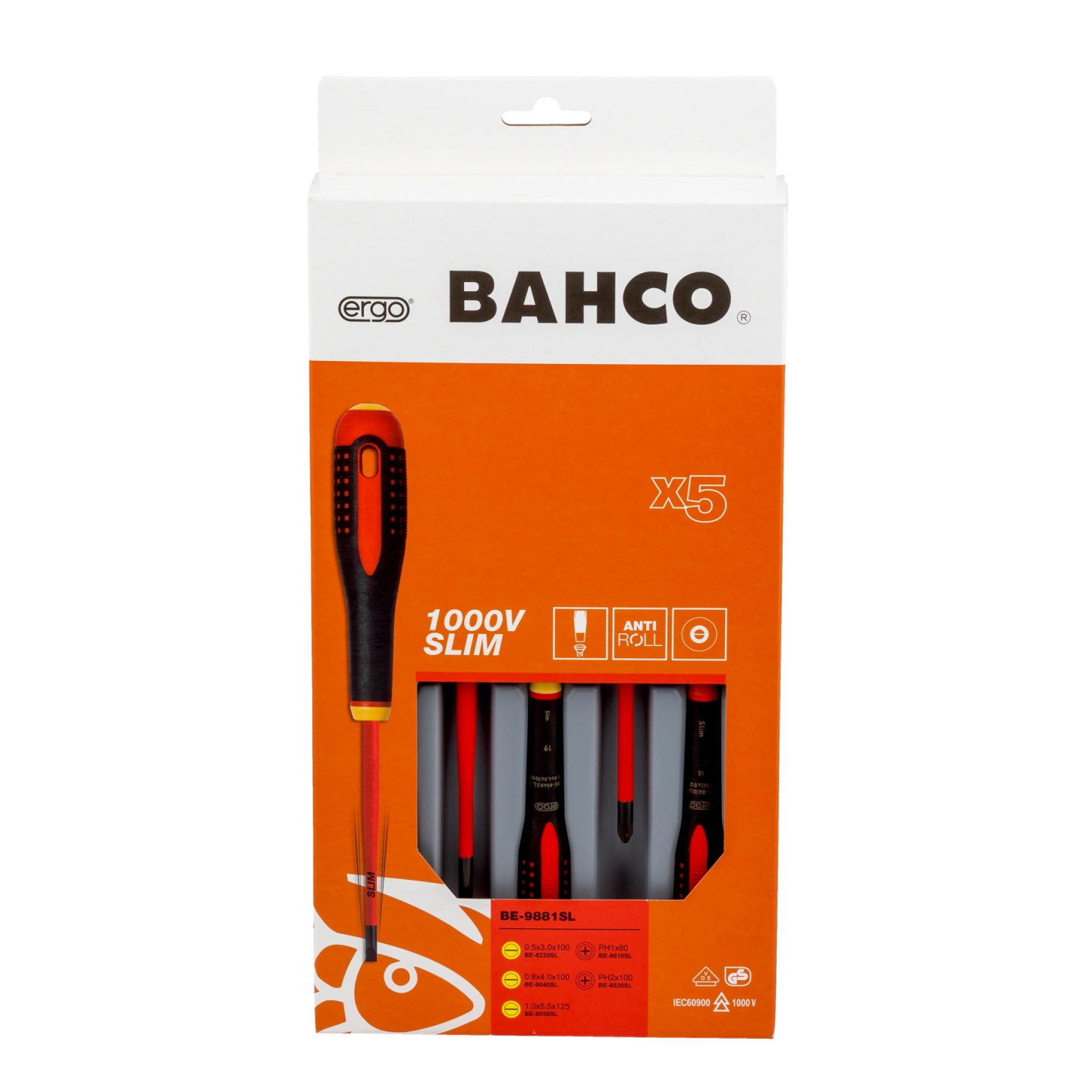 BACHO SKRUVMEJSELSATS BE-9881SL 1000V