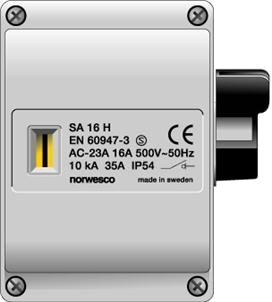 NORWESCO SÄKERHETSBRYTARE 16A IP54
