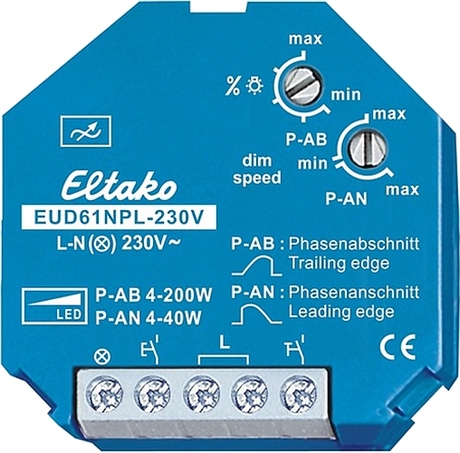 ELTAKO LED DIMMER UTAN NOLLA 4-200W