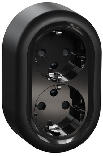 RENOVA UTANPÅLIGGANDE 2-VÄGS VÄGGUTTAG