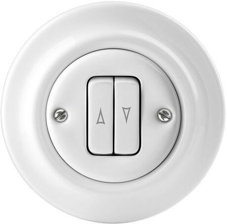 STRÖMBRYTARE DECENTO JALUSI PORSLIN - ABB