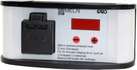 GARO TID O TEMP UTTAG FÖR BIL