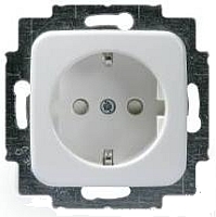 ABB JUSSI UTTAG 1-VÄGS INSATS