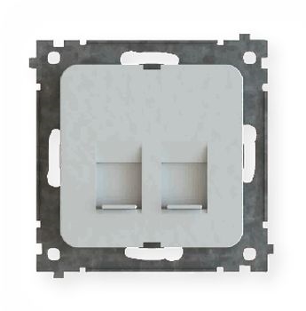 C-PL 2XRJ45 KEYSTONE UTAN RAM