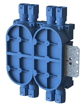 ETMAN BLÅDOSA 2X2 M.REGELFÄSTE