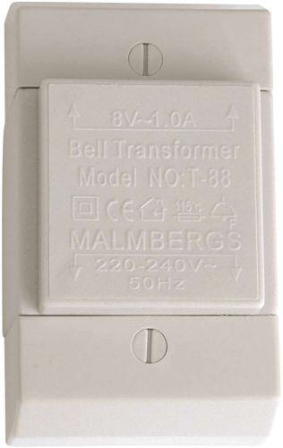 RINGLEDNINGSTRANSFORMATOR 8V - VÄGG