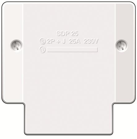 SPISUTTAG 25A 1-FAS UTVÄNDIGT