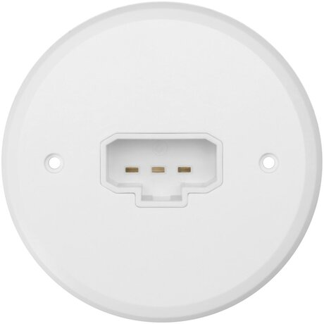 LÅGBYGGANDE DCL LAMPUTTAG FÖR VÄGG - APPARATDOSA