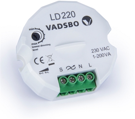 TRYCKDIMMER CFL 1-220W