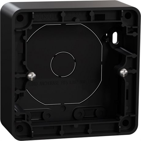 FÖRHÖJNINGSRAMAR 35MM RS SVART