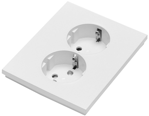 ELKO PLUS 2-VÄGS LÅGBYGGANDE UTTAG