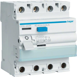JORDFELSBRYTARE 4-P QC HAGER