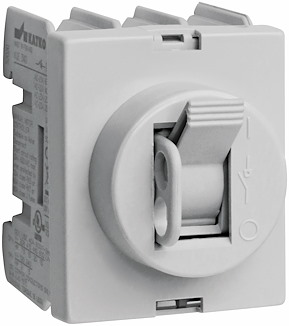 HUVUDBRYTARE 40A RUND FRONT