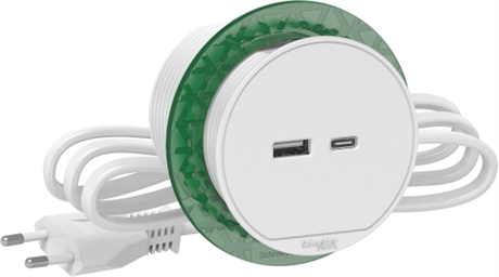 BORDSUTTAG USB-A & USB-C 60MM