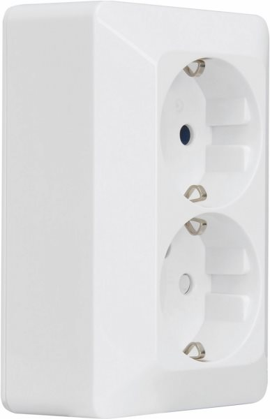 VÄGGUTTAG 2-VÄGS UTANPÅLIGGANDE DELTA