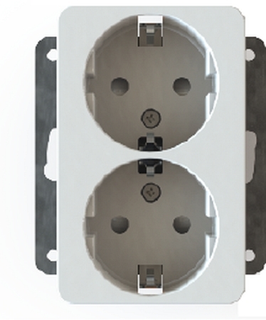 VÄGGUTTAG 2-VÄGS UTAN RAM NOVETT ICE