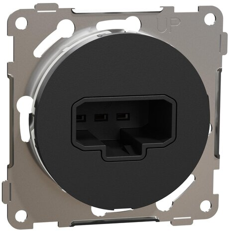 DCL UTTAG VÄGG ELKO ONE - SVART