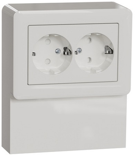 SOCKELDOSA MED 2-VÄGS UTTAG EXXACT