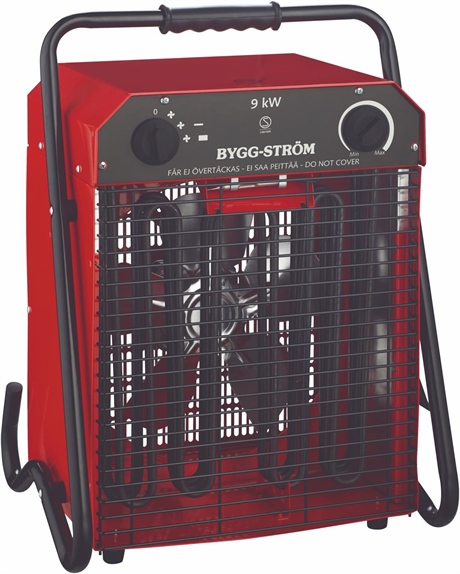 VÄRMEFLÄKT 9KW BYGGSTRÖM