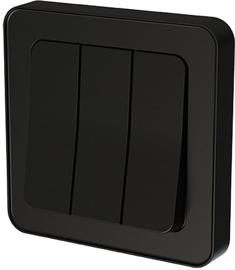 STRÖMBRYTARE DESIGNX SVART