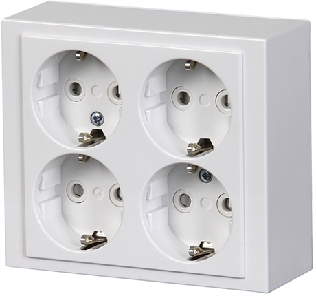 ABB IMPRESSIVO VÄGGUTTAG 4VÄGS