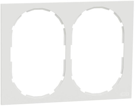 KOMBINATIONSRAM VÄGGUTTAG ELKO ONE - VIT