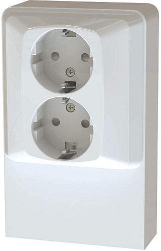 SOCKELDOSA MED VÄGGUTTAG NOVETT ICE - ETMAN